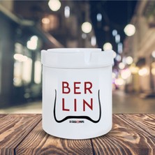 Beyaz La Casa De Papel Berlin Baskılı Küllük Kül Tablası KL218