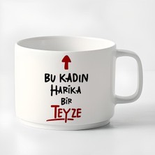 Çay Kahve Espresso Fincanı Harika Bir Teyze Fincan Kupa 180 ml