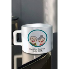 Sevgililer Gününe Özel Sevgiliye Hediye Her Yaşta Sevgi Baskılı Çay Kahve Fincanı