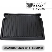 Elorcar Mercedes Cıtan Koltuklu 2013 - Sonrası 3D Bagaj Havuzu