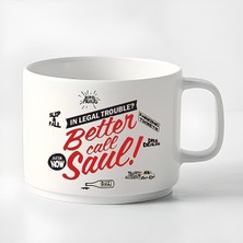 Duble Türk Kahvesi Fincanı & Espresso Better Call Saul Kupa