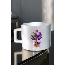 En Iyi Yıl Yılbaşı Yeni Yıl ve Noel Hediyesi Konsepti3 Baskılı Şık Baskılı Çay Kahve Fincanı