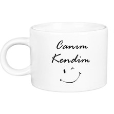 Canım Kendim Yazılı Porselen Lüks Fincan