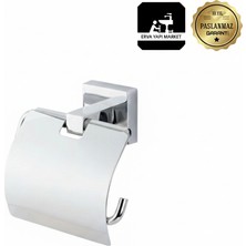 Premium Pirinç Sedef Geniş Kapaklı Kağıtlık