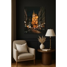 Artease Prag ve Ortaçağ Mimarisi Kanvas Tablo