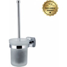 Premium Pirinç Marina Montajlı Klozet Fırçalık