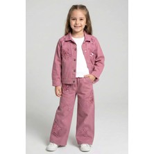 Kız Ceket Badi Pant 3 Lü Takım 26YDMB0657