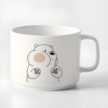 Duble Türk Kahvesi Fincanı & Espresso Fincanı Kafadar Ayılar We Bears Tasarım Küçük Kupa