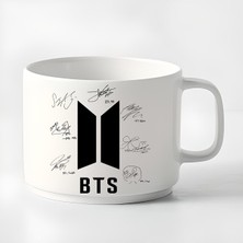 Duble Türk Kahvesi Fincanı & Espresso Bts Imzalı Küçük Kupa 180 ml