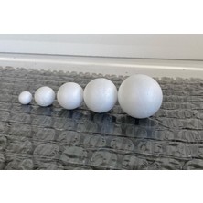 Karışık Paket Strafor Top – Dayanıklı Strafor Köpük Toplar – El Işi, Kapı Süsü ve Parti Süslemeleri Için