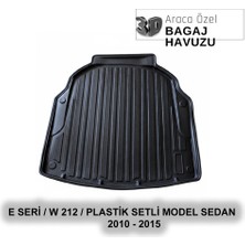 Elorcar Mercedes E Serıes / W 212 / Plastik Setli 2010 - 2015 3D Bagaj Havuzu