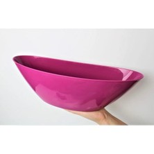 Kayık Saksı 3.25 Lt 1 Adet Vişne Kayık Aranjman Saksı Kaktüs Sükulent Aranjman Saksı Plastik Saksı