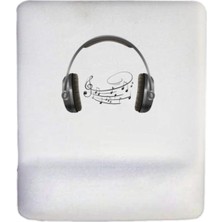 Headphone Bilek Destekli Mouse Pad