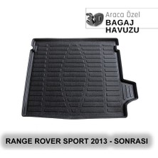 Elorcar Range Rover Sport 2013 - Sonrası 3D Bagaj Havuzu