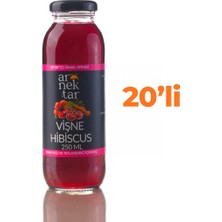 Ar Nektar Vişne Hibiscus Şerbeti 250 ml x 20 Şişe