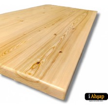 iAhşap Sedir Masif Masa Tablası | Sedir Dikdörtgen Ahşap Ofis ve Yemek Masası Üstü No7