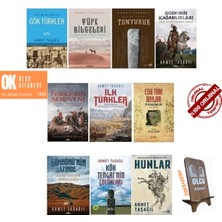 Türklerin Kadim Tarihi -  Kök Tengri'nin Çocukları - Türk Bilgeleri 10 Kitap Set - Ahmet Taşağıl