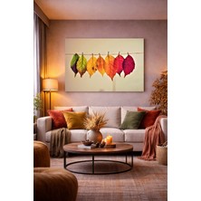 Artease Sonbaharın Rengarenk Yaprakları Kanvas Tablo