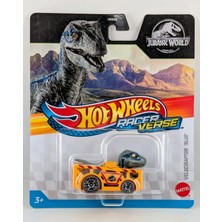 Hot Wheels Racerverse Jurassic World Blue Araç – Orijinal 3+ Yaş