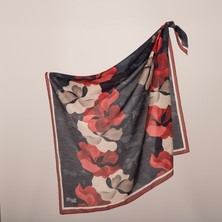 Piramit Coolness Viscon Eşarp | Floral Akış