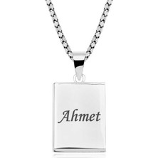 Inure Jewelry Gümüş Kişiye Özel Içi Açılabilen Cevşen Kolye