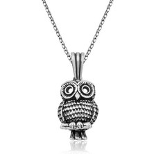 Inure Jewelry ​gümüş Baykuş Kolye