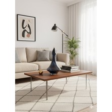 sembol  Nıvon Blue Cam Vazo 19X19X36 cm