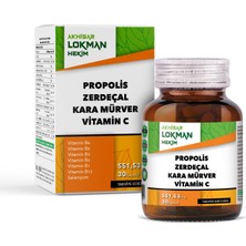 Propolis, Zerdeçal, Karamürver, Panax Ginseng - Multi Vitamin , Akhisar Lokman Hekim