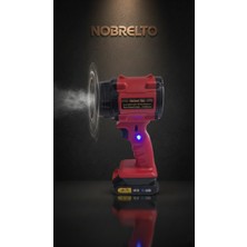 Nobrelto Turbo Jet Fan - 52M/S Ultra Güçlü Taşınabilir Mini Hava Üfleyici, 3 Kademeli USB Şarjlı Toz Temizleyici