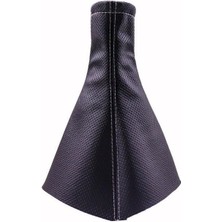 urfakent bilişim ve medya danışmanlık Tüm Araçlara Uyumlu Vites Körüğü Siyah Vinil Gri Dikiş