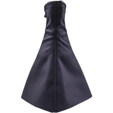 urfakent bilişim ve medya danışmanlık Tüm Araçlara Uyumlu Vites Körüğü Siyah Deri Siyah Dikiş