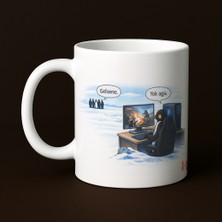 HanBazari Baskılı Kupa - Gamer Nihilist Penguen