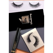 Wonderway Cat Eye Takma Kirpik ve Kirpik Yapıştırıcı Set