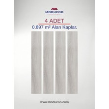 Moducoo Simba Kendinden Yapışkanlı Parke 2,5 mm – Suya Dayanıklı Zemin Kaplama (4 Adet / 0,897 m²)