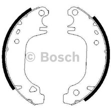 Bosch Fren Pabuc Balata Arka 180X41 mm Renault R9 1.4 1985-2000 / R11 1.4 - 1.6 - 1.7 1983-1995