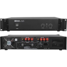 Zibox Bofmann TP-1000STT 2X500W Hat Trafolu Stereo Power Amfi - 100V Profesyonel Ses Sistemi