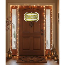 Dodomar 30 x 47 cm Strafor Hoşgeldin Ramazan Duvar ve Dekor Süsü