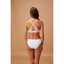 Nurteks Push-Up Destekli Sütyen Takımı Ekru - 85B