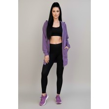 Zuzudan Oversize Mor Hırka