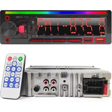 Carway CR-8900 Oto Teyp 4X60 Watt Bluetooth 2xusb Sd Fm Aux 7 Renk Ekranlı
