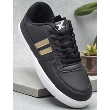 Ispartalılar 038 Rahat Taban Günlük Unisex Siyah Erkek Spor Ayakkabı