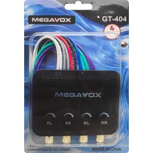Oto Teyp Anfi Çıkış Aparatı Dönüştürücü Megavox GT-404