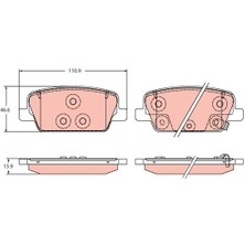 Ap Fren Balata Arka Ikazlı Hyundaı Santa Fe Iv 2018-