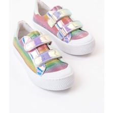 Kız Çocuk Anatomik Rahat Hafif Spor Ayakkabıı