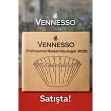 Vennesso Basket Tipi Kahve Filtre Kağıdı 90/250 250' Adet