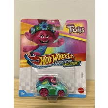 Hot Wheels Racerverse Dreamworks Trolls Poppy Araç – Orijinal 3+ Yaş