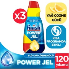 Finish Bulaşık Makinesi Deterjanı Jel Limon 1000 ml x 3