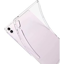 Flamex  Samsung Galaxy Tab S10 Fe Plus 13.1 Kılıf Anti Shock Tablet Silikon - Şeffaf 017