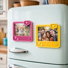 Otscraft Studio Pixelframe Retro Oyun Konsolu Tasarımlı Fotoğraf Magneti Instamax Mini – Nostaljik Dekoratif Hediye
