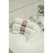 Brf Bambu Bebek Havlusu 6'lı - Ultra Yumuşak ve Emici Bebek Banyo Yüz Havlusu - Hassas Ciltler